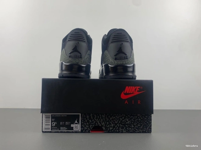 Reps TBK Retro Cat 3 CK9246-168 Air Black Jordan 0807